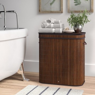 Bambu Çamaşır Sepeti